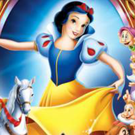 Snow White cartoon poster